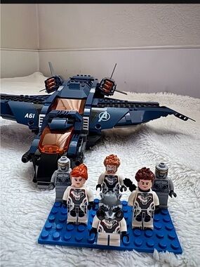 76126 LEGO Avengers Endgame Avengers Ultimate Quinjet (Incomplete)